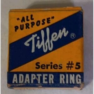 Tiffen Adapter Ring Series 5 Argus C C2 C3 #502 Vtg Camera Photography Accessory